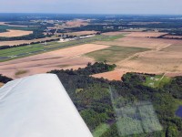 Departing  Grider Field, Pine Bluff, AR