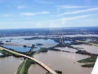 Memphis Arkansas Bridge over the Mississippi River