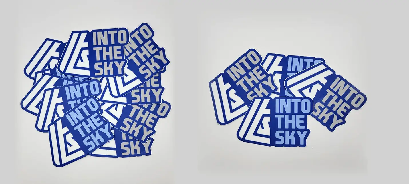 Into The Sky Stickers